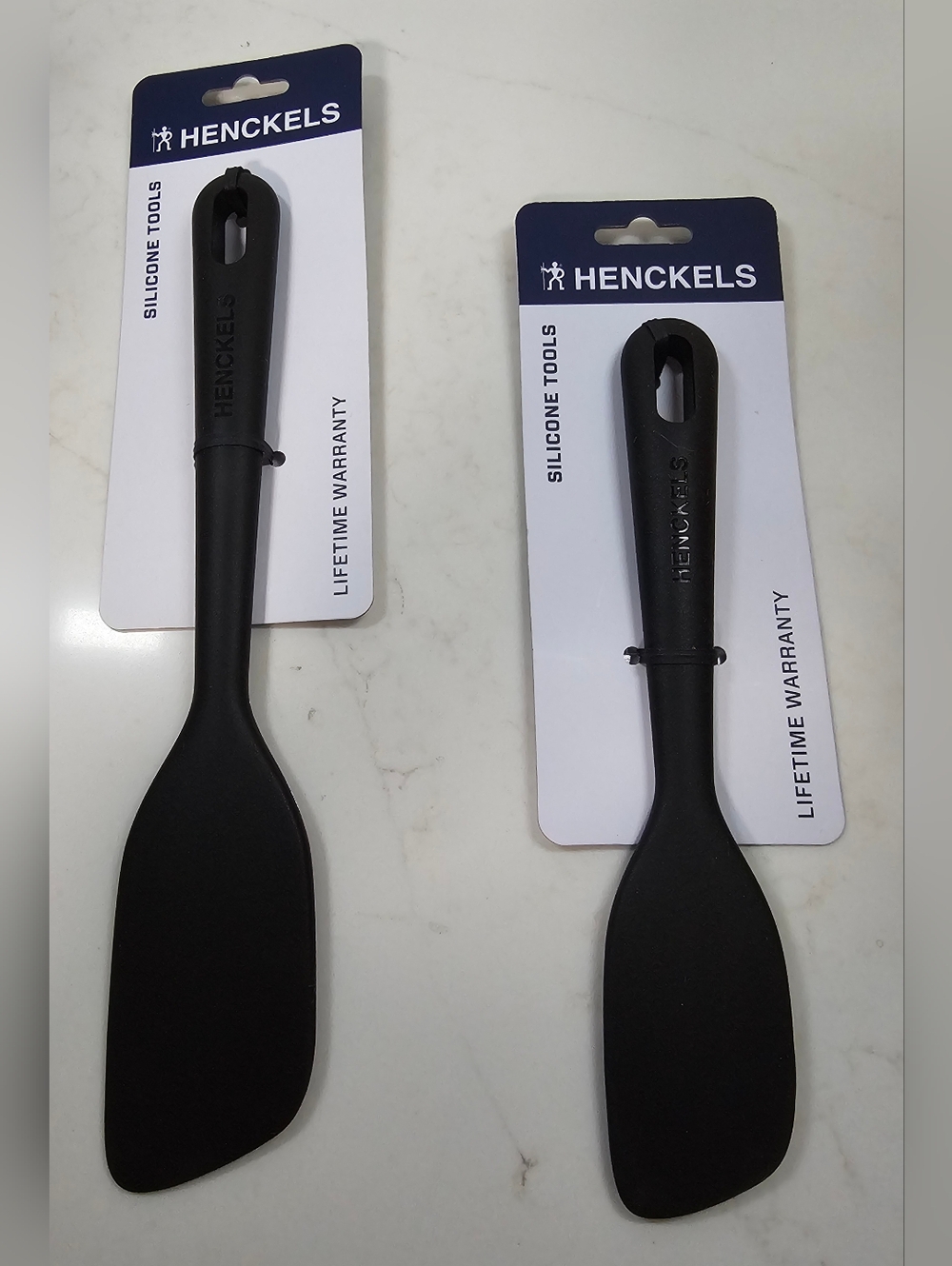 NEW Henckels Silicone Onyx 2-poece Spatula Set - Black